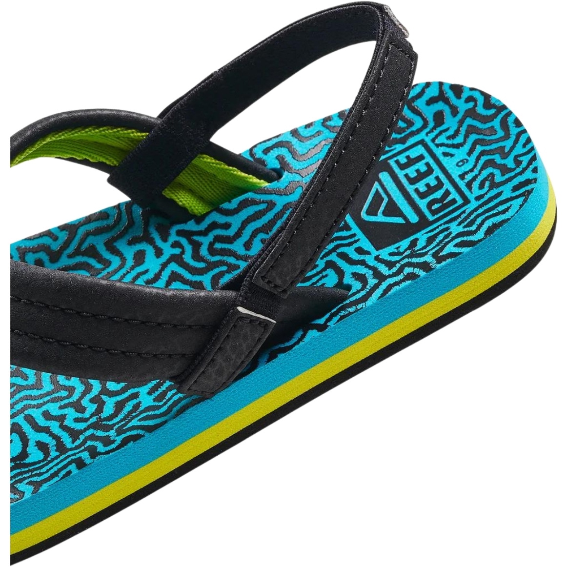 Reef Peuter Little Ahi Teenslippers / Sandalen CJ2840 - Blue Coral